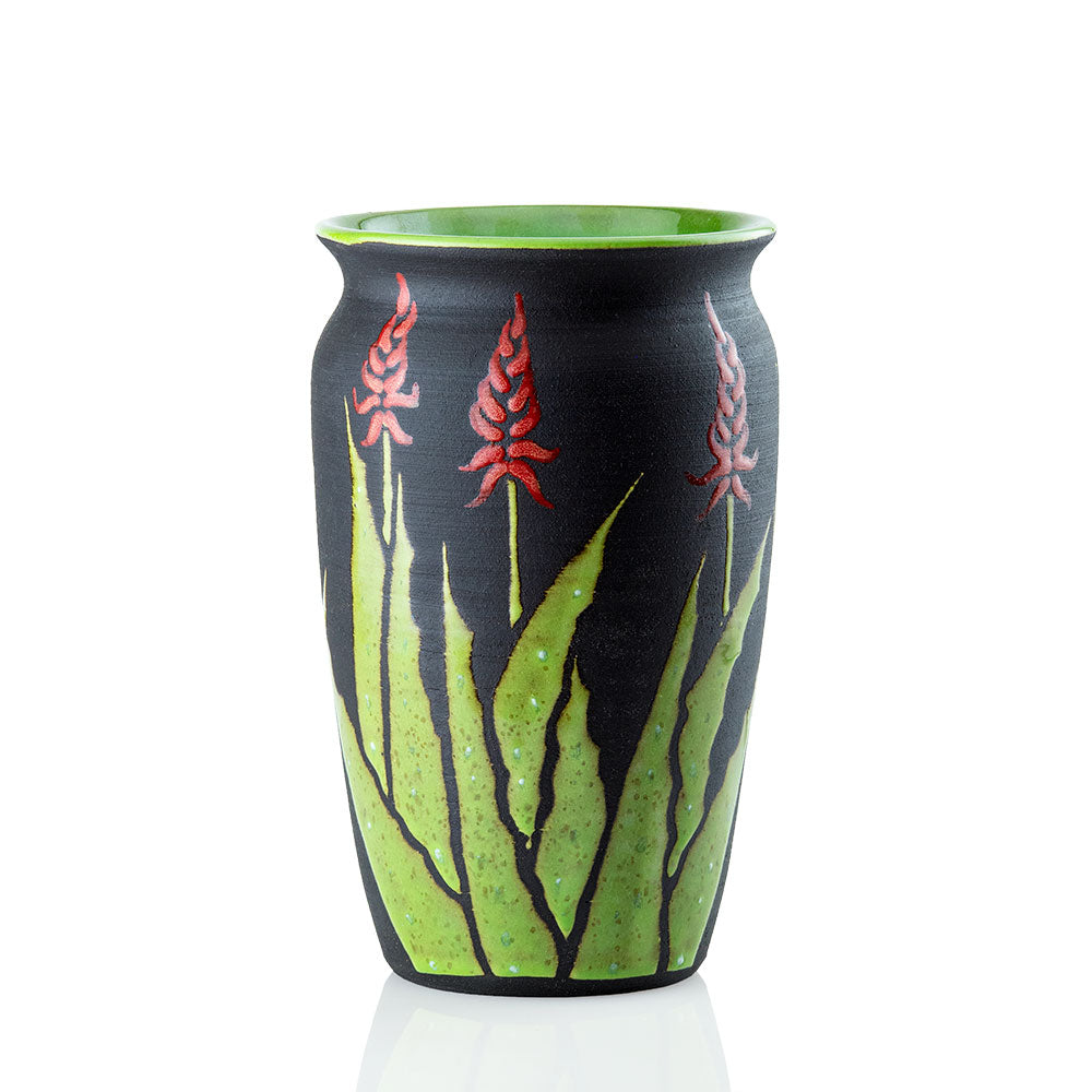 Blooming Aloe Vases BLK