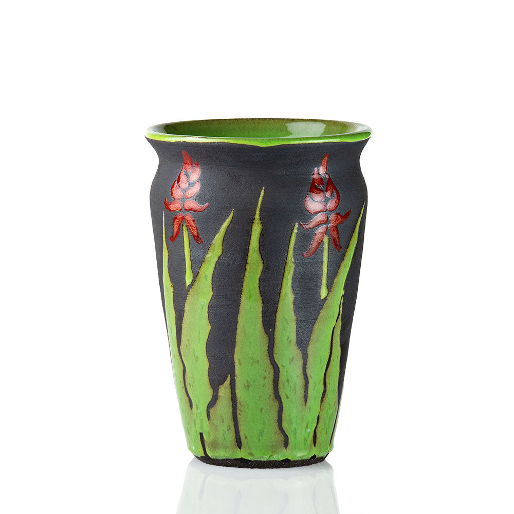 Blooming Aloe Vases BLK