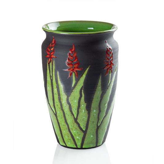 Blooming Aloe Vases BLK