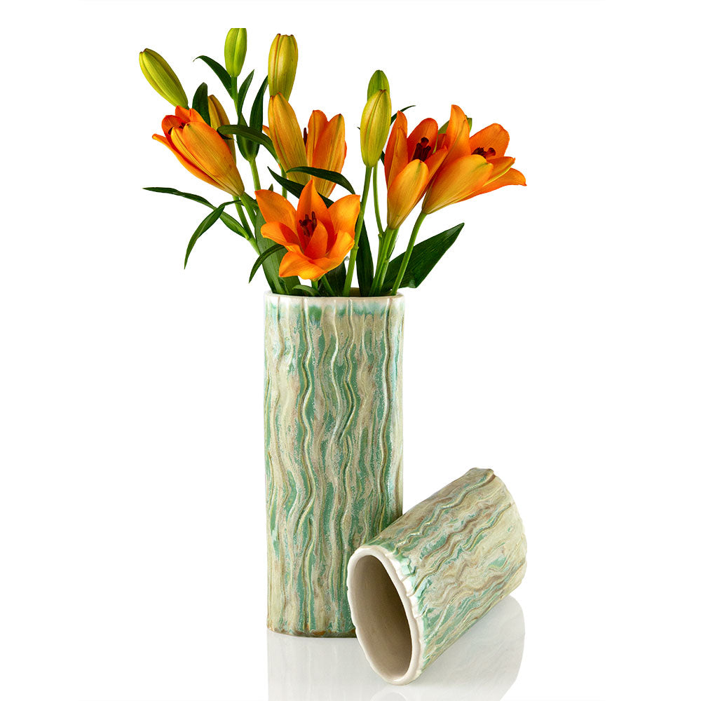 Saguaro Groove Vase
